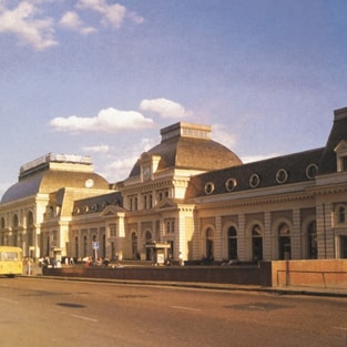 Paveletsky Railway Station in Moscow. Project of reconstruction.