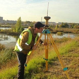HSR. The work of land-surveyors. Moscow Region (September 2015).